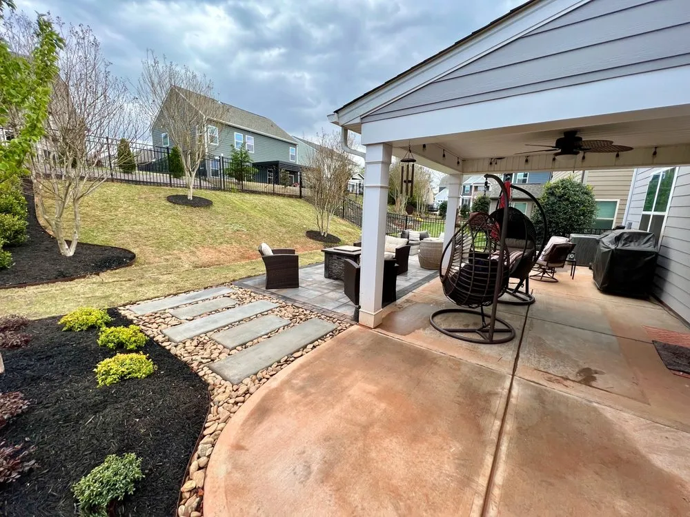 Local yard cleanup service for year-round maintenance in Indian Trail, NC by RK Preferred Landscaping