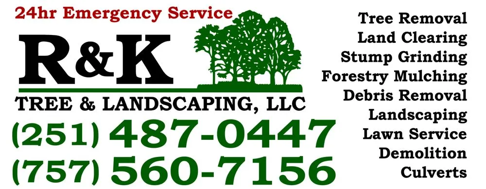 Expert residential landscaping in Loxley, AL - R&K Tree & Landscaping