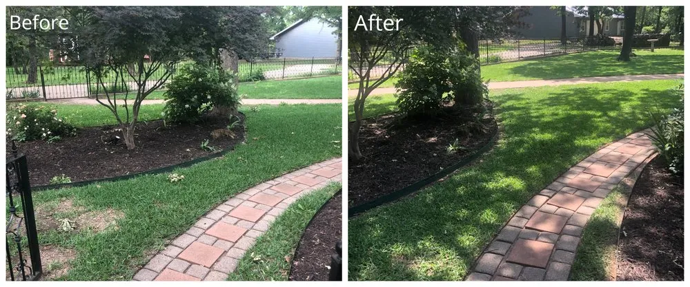 Professional residential landscaping for year-round maintenance across Burleson, TX - RKM Lawncare Services
