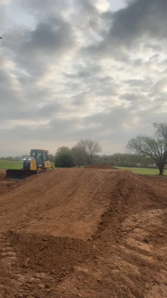 Affordable residential landscaping with custom design in Springtown, TX by RKP Excavating