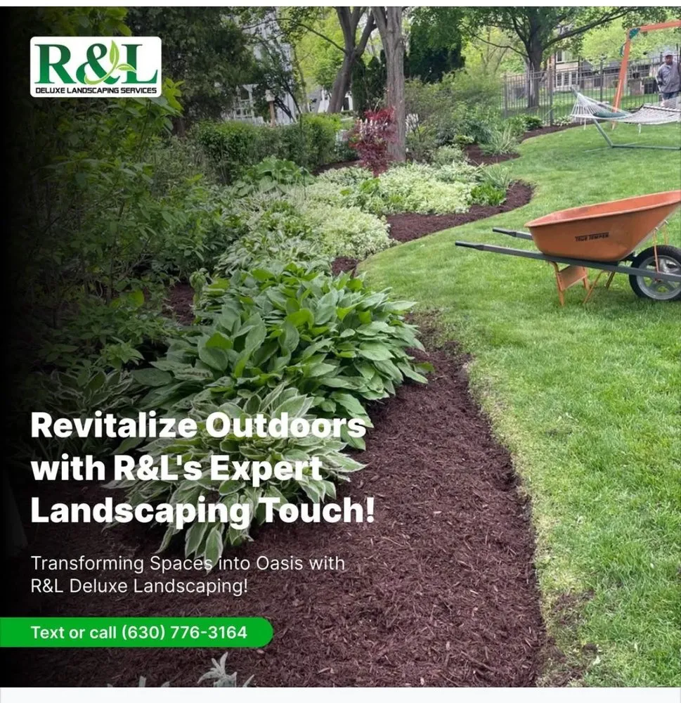 Custom lawn care service experts serving Hanover Park, IL - R&L Deluxe Landscaping Services