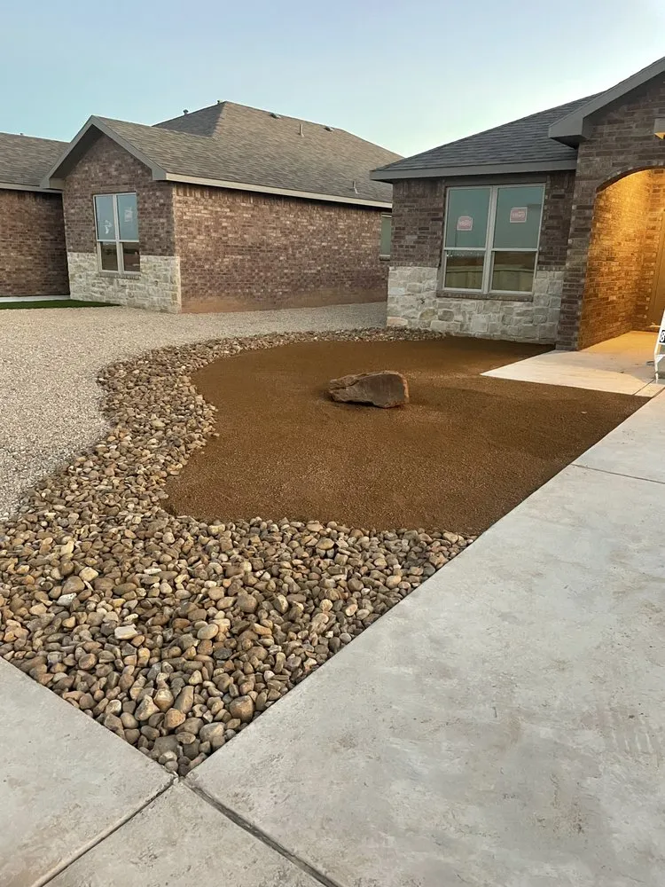 Custom landscaping services in Wolfforth, TX by RL Landscape And Outdoor Solutions