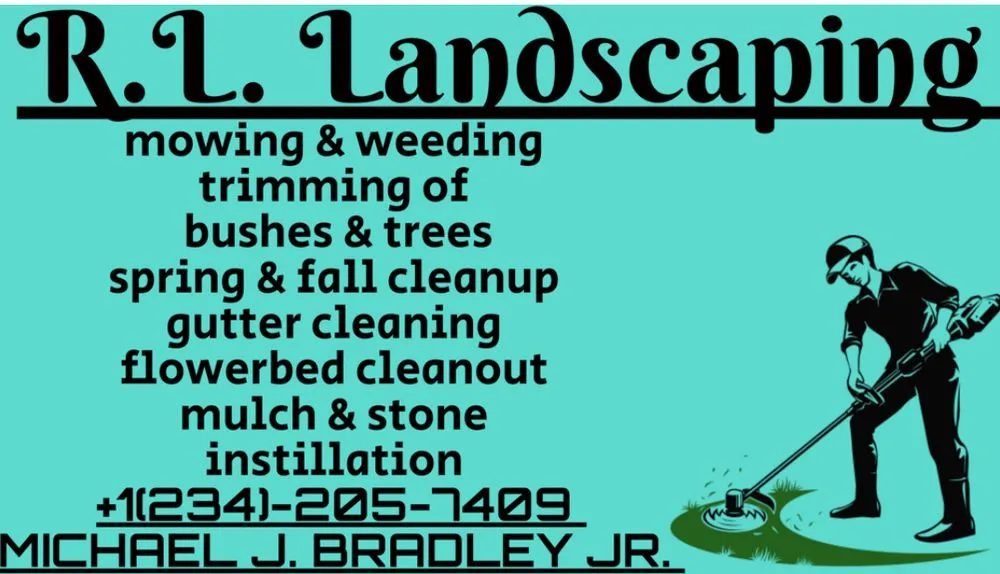 Custom yard maintenance in Warren, OH by R.L. Landscaping