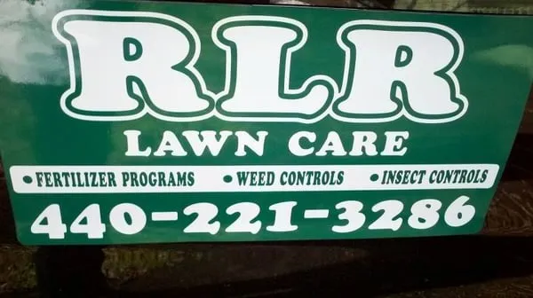 RLR Lawn Care Logo