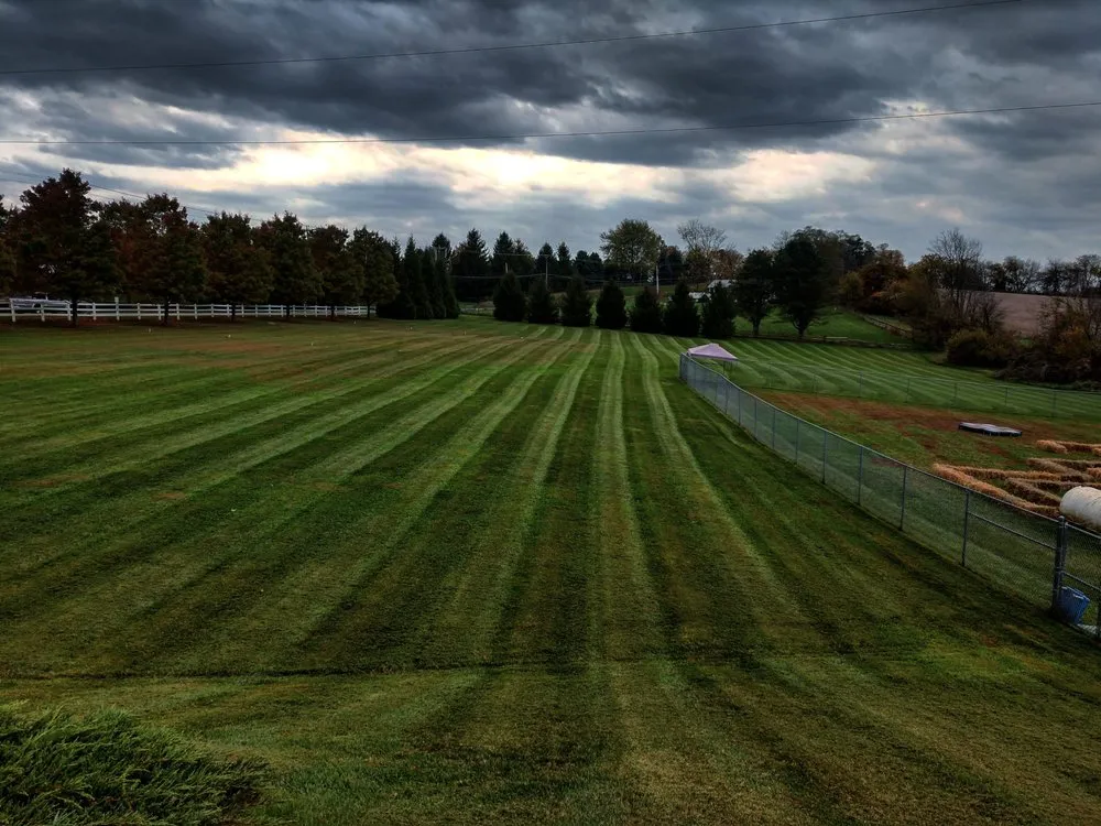 Expert lawn mowing service in Upperco, MD by RLS Contracting