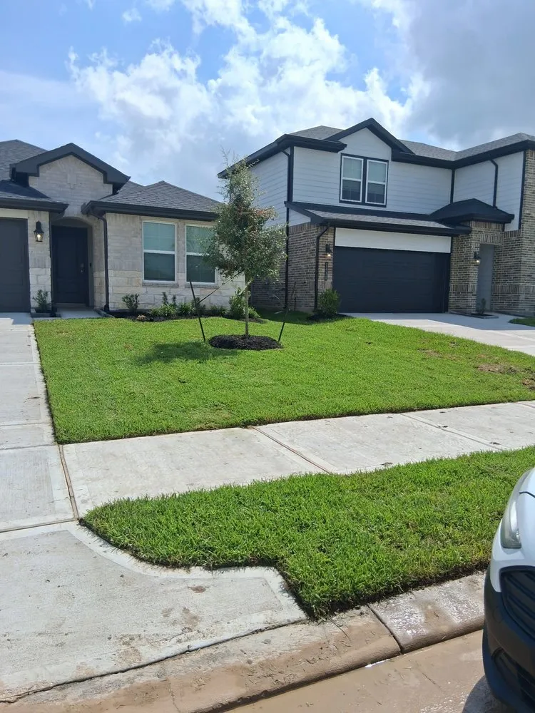 Affordable landscape installation near you in Fresno, TX by RLS Lawn Service