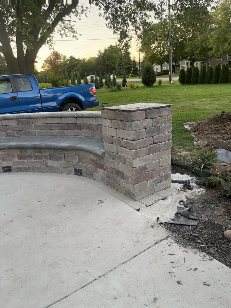 Professional landscape installation near you in Milwaukee, WI by R&M Hardscape Designs & Lighting