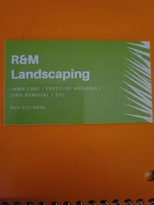 R&M Landscaping Logo