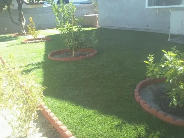 Local yard cleanup service with custom design in Hesperia, CA by RM Landscaping