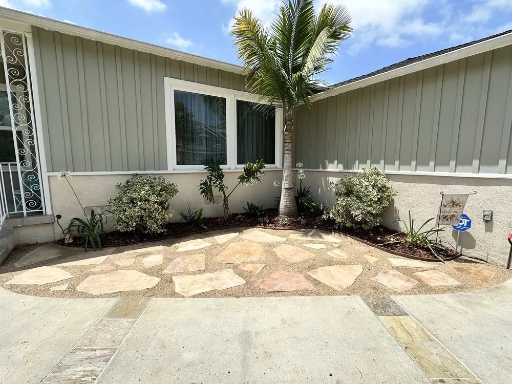 Professional landscape installation for year-round maintenance in Long Beach, CA by Rm Landscaping