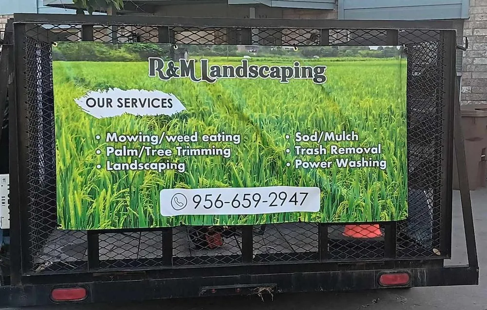 Custom yard cleanup service in Corpus Christi, TX by R&M Landscaping Services