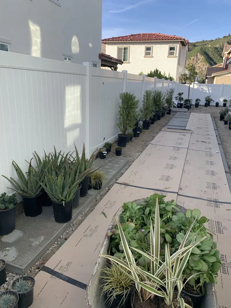 Custom landscape installation in Oxnard, CA by RM Landworks