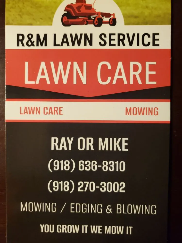 Trusted outdoor landscaping in Mannford, OK - R&M Lawn Services