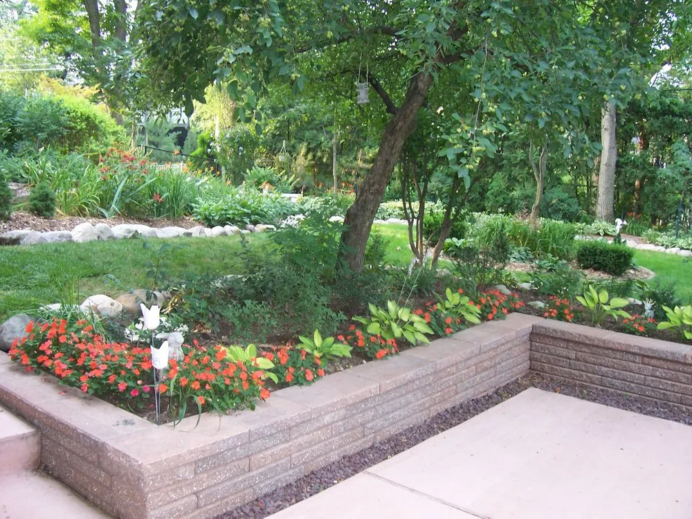 Professional garden landscaping for residential properties across Dearborn Heights, MI - R&M Property Services