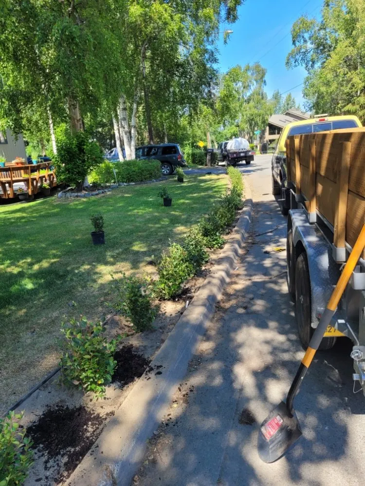 Top-rated landscape design for residential properties across Anchorage, AK - Rm Snow Plowing