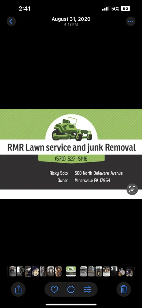 Custom yard cleanup service in Minersville, PA by RMR Junk Removal