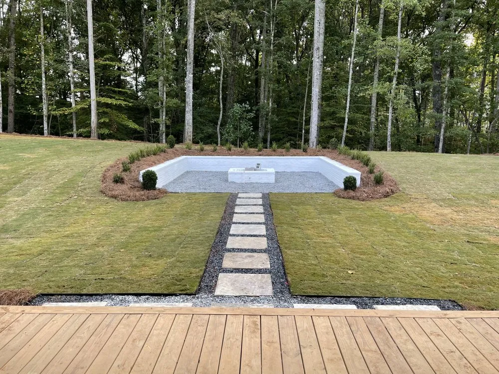Professional landscape installation in Alpharetta, GA - R&N Landscaping
