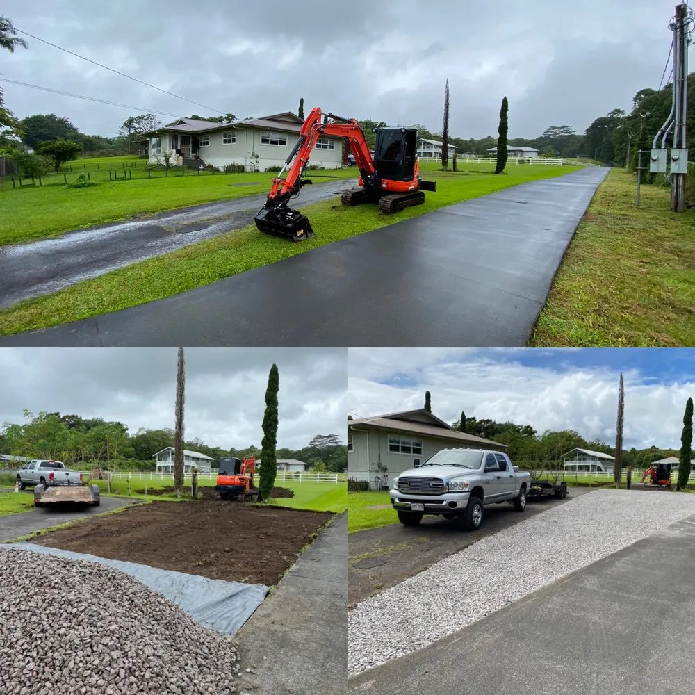 Professional yard maintenance in Hilo, HI by RNB Land Services