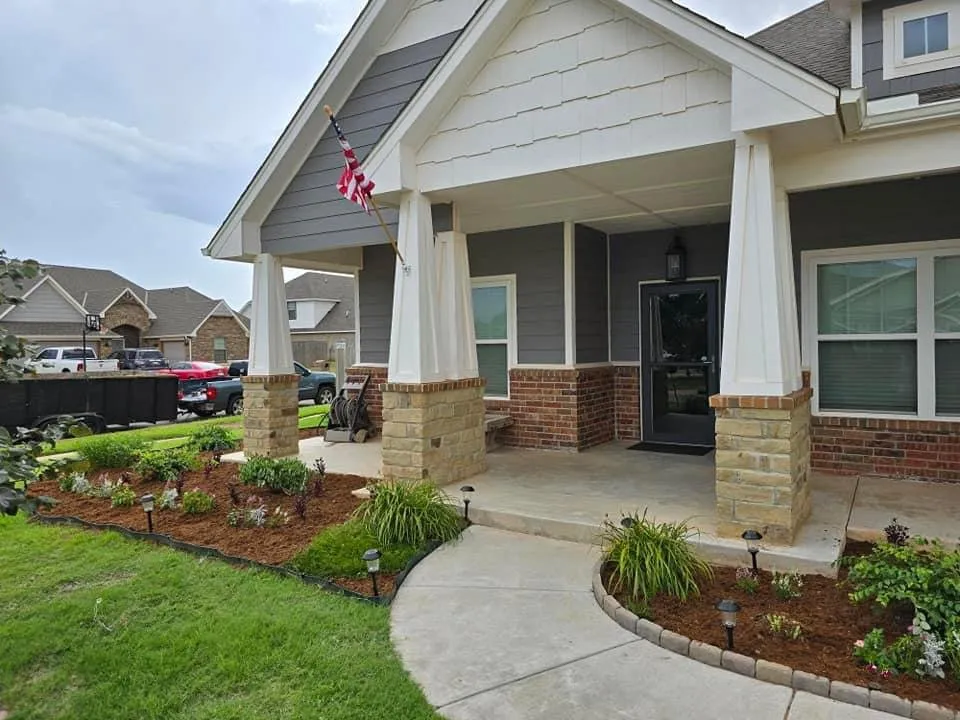 Custom landscape installation in Oklahoma City, OK - RNC Landscaping & Services