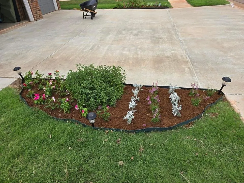 Top-rated garden landscaping in Oklahoma City, OK by RNC Landscaping & Services