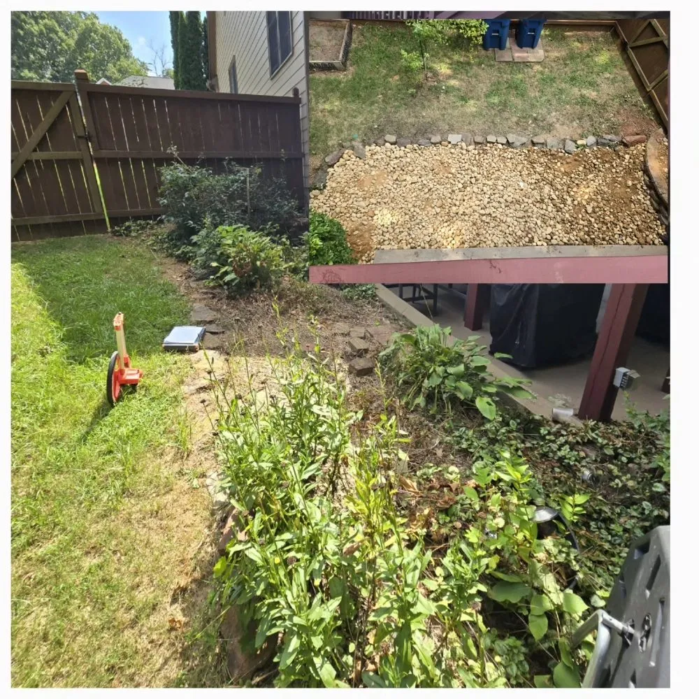 Expert outdoor landscaping with custom design in Lawrenceville, GA by RNC Landscaping