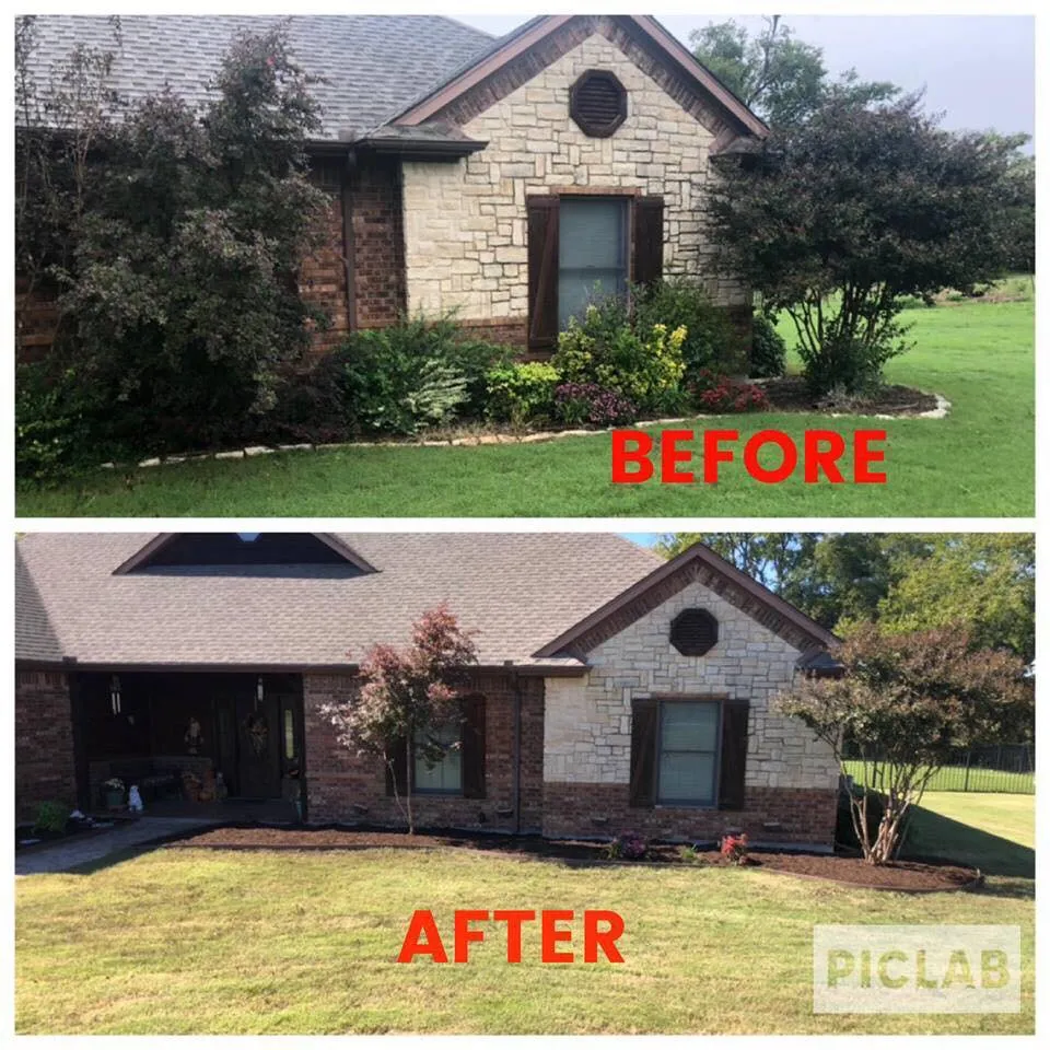 Professional garden landscaping for beautiful yards across Bells, TX - RNF Lawn Service