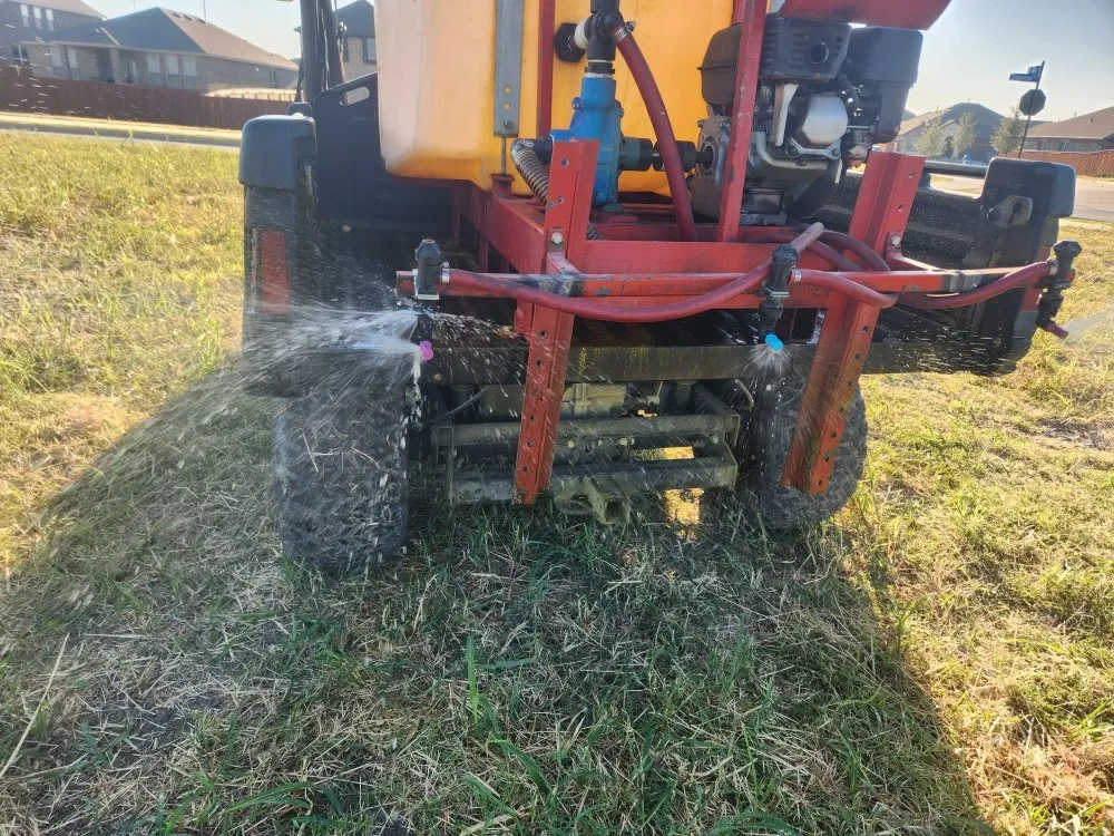 Expert outdoor landscaping with custom design in Terrell, TX by RNM Lawn Service