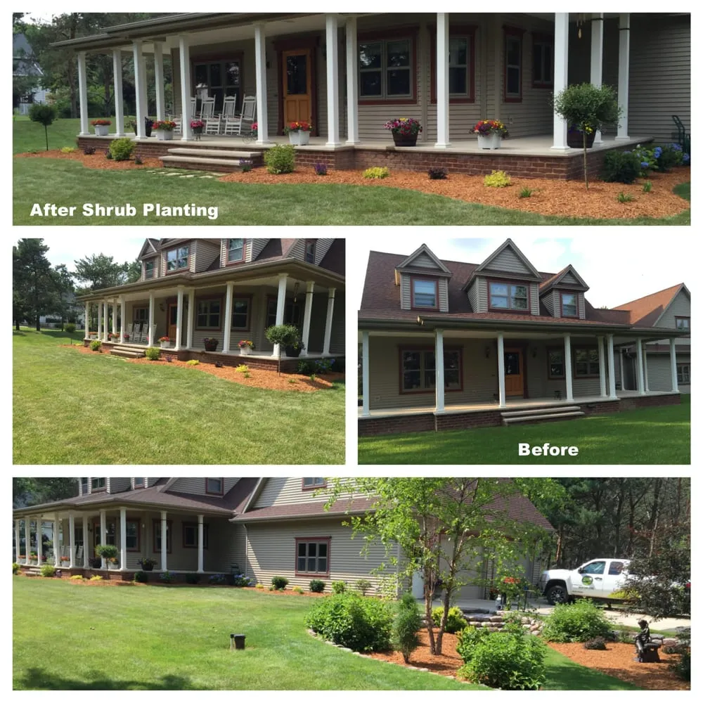 Expert garden landscaping in Green Bay, WI by RNR Landscapes