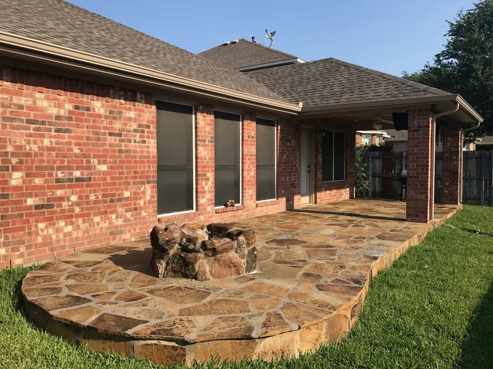 Custom outdoor landscaping near you in Fort Worth, TX by R&O Landscape Services