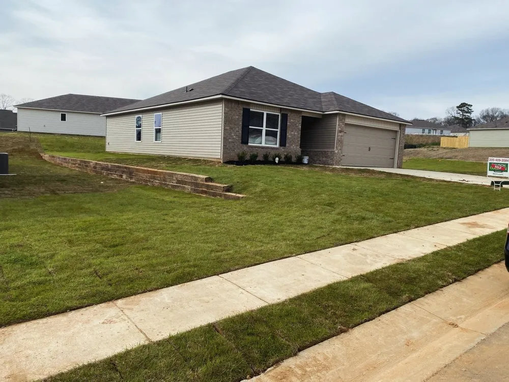 Custom garden landscaping in Brighton, AL - Ro Landscaping