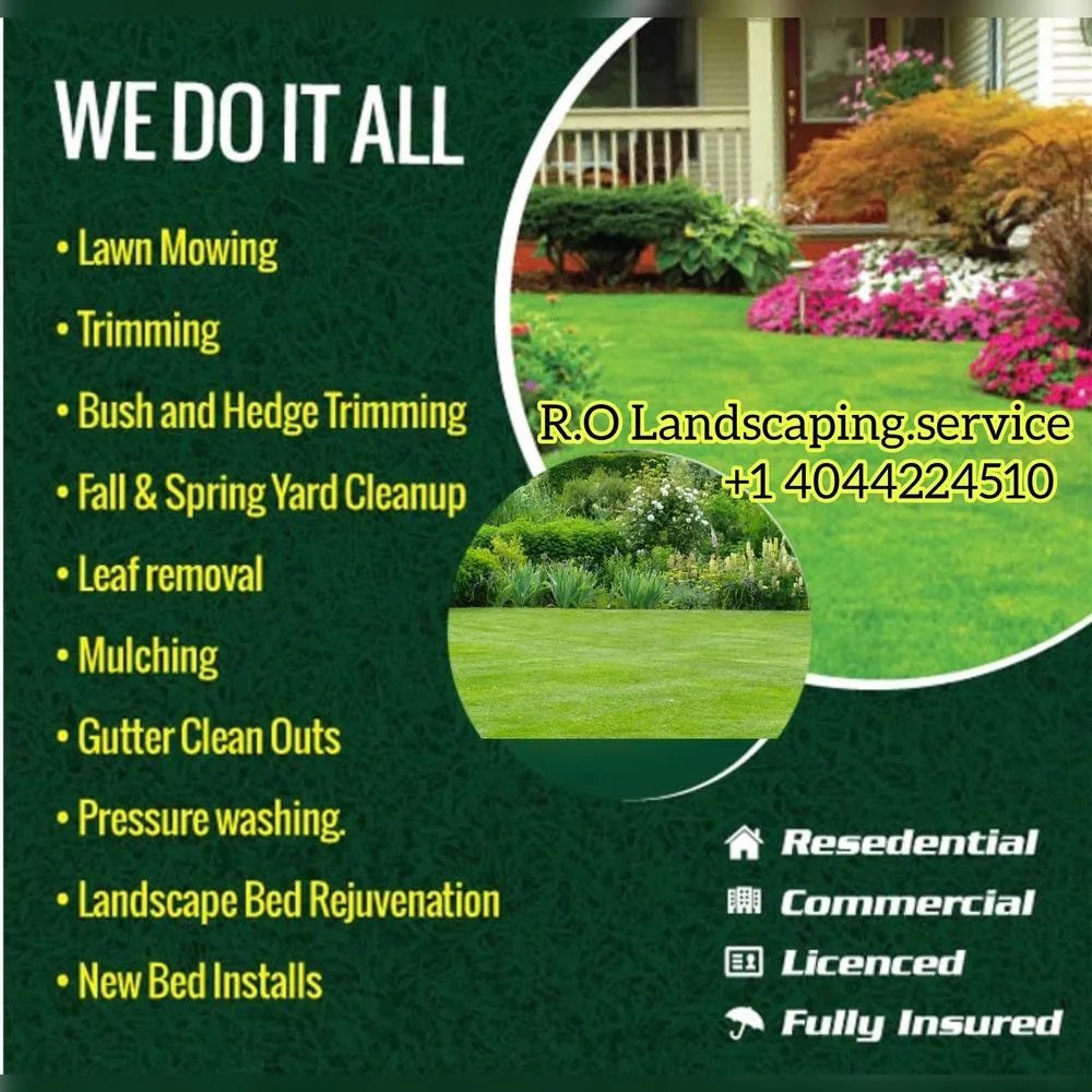Affordable garden landscaping in Atlanta, GA - RO Landscaping Service