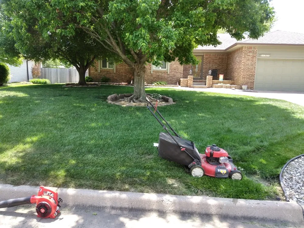 Expert landscape installation with custom design across Wichita, KS - Roadrunner Lawn Maintenance & Landscaping