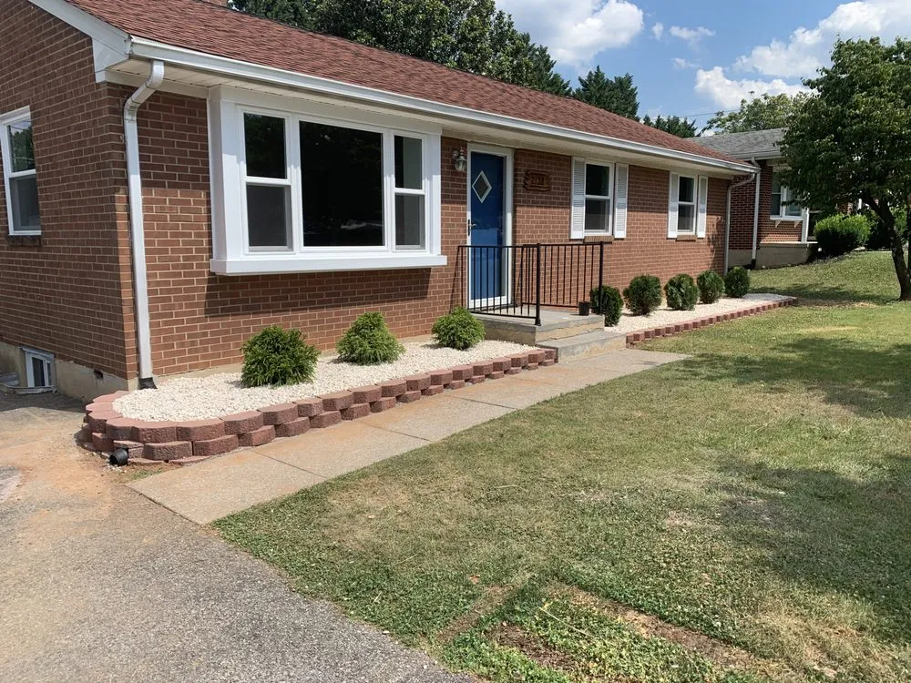 Custom yard cleanup service for beautiful yards in Roanoke, VA by Roanoke Excavating