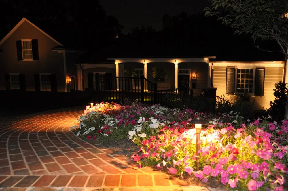 Local lawn mowing service with custom design in S Chesterfield, VA by Robbins Landscaping, Inc.