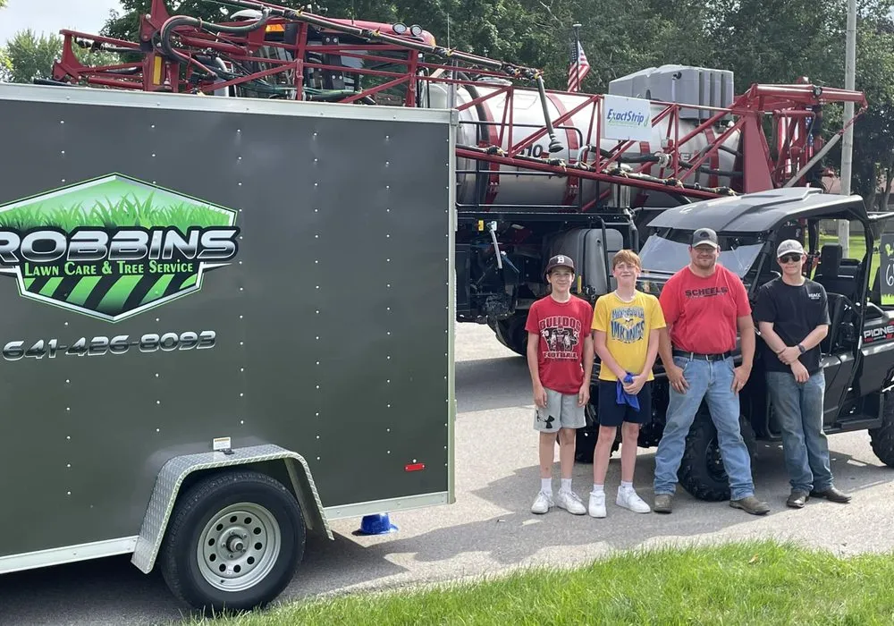 Affordable outdoor landscaping in Hampton, IA - Robbins Lawn and Tree Service