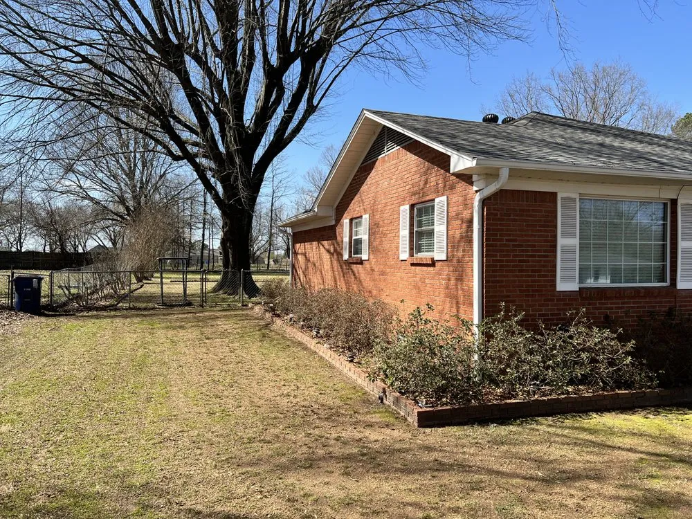 Custom outdoor landscaping for beautiful yards in Fort Smith, AR by Robbins Lawn Care Services