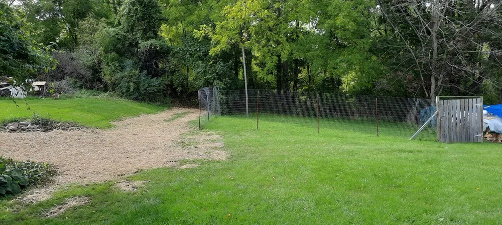 Local landscape installation in Trumansburg, NY by Robbins Property Management