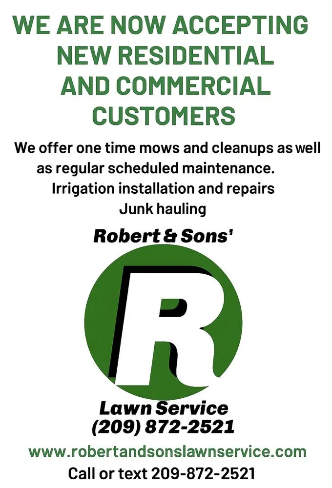 Local landscape installation in Vacaville, CA - Robert And Sons