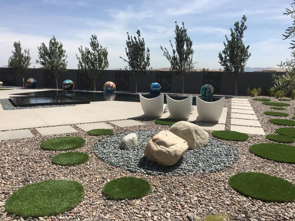 Affordable residential landscaping for year-round maintenance in Las Vegas, NV by Robert Lawn Service