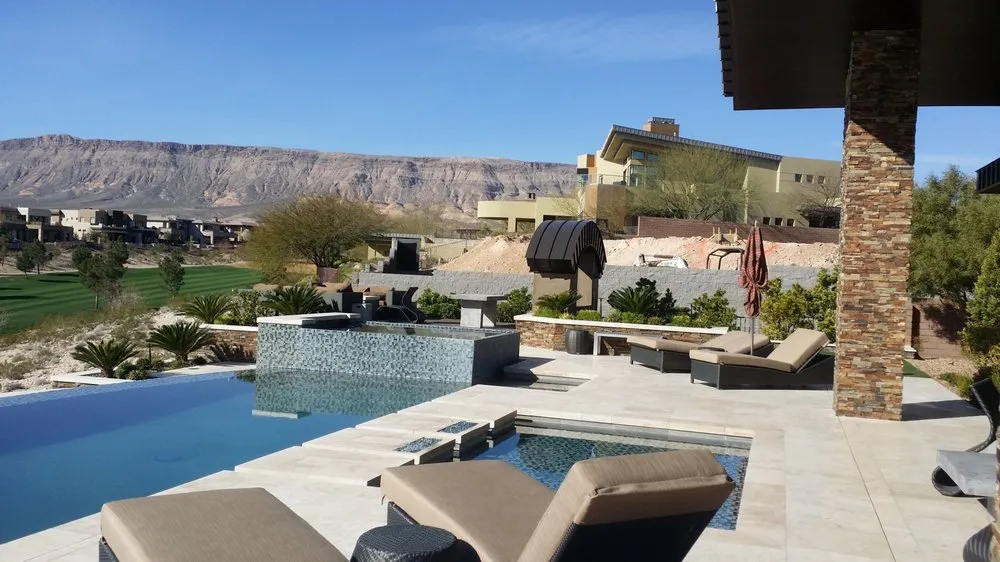 Professional residential landscaping for beautiful yards in Las Vegas, NV by Robert Lawn Service
