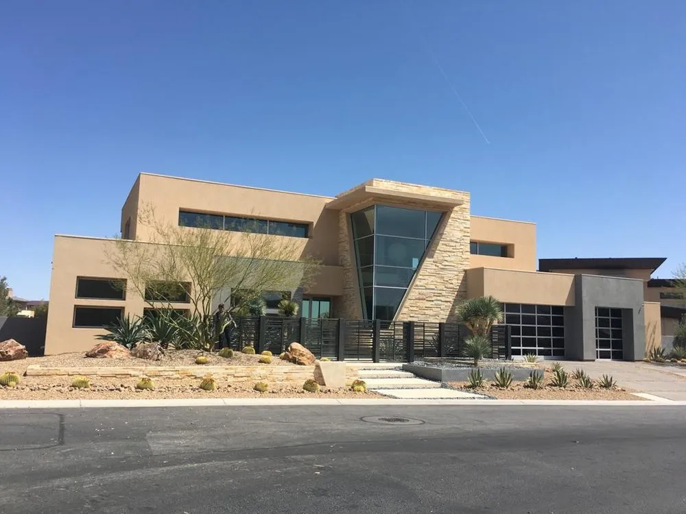 Local landscape installation with custom design in Las Vegas, NV by Robert Lawn Service