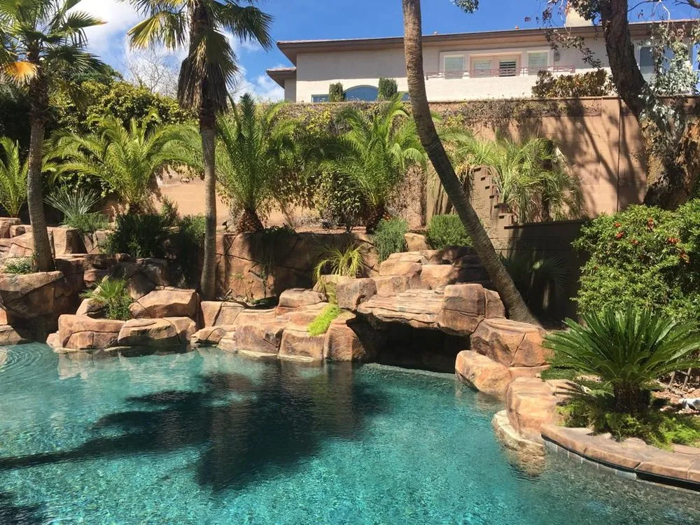 Trusted outdoor landscaping in Las Vegas, NV by Robert Lawn Service