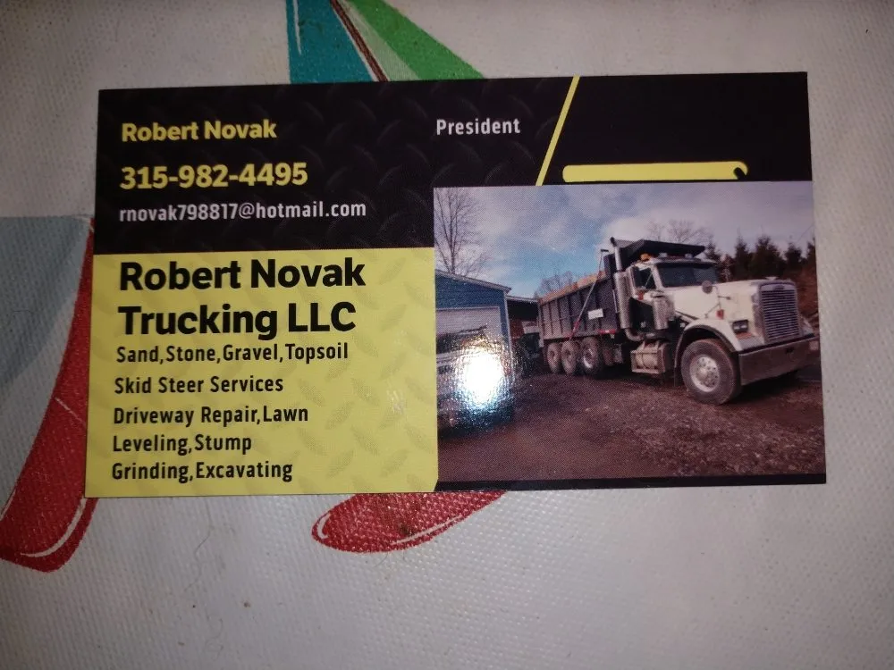 Local landscape design experts serving Utica, NY - Robert Novak Trucking