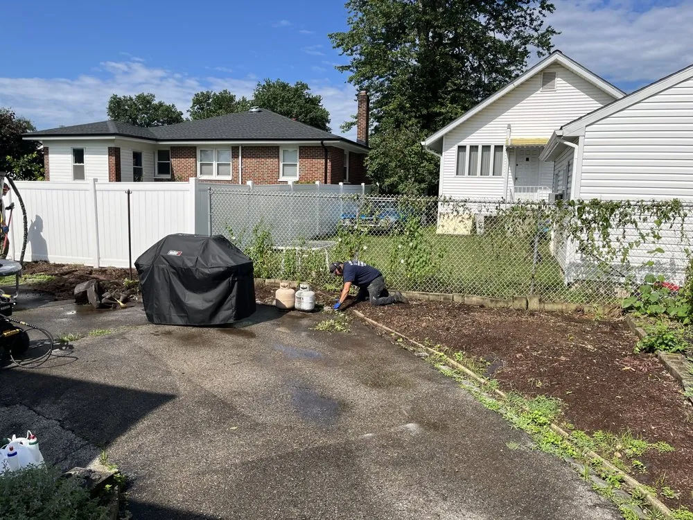 Custom outdoor landscaping for outdoor upgrades in Cranford, NJ by Robert Thieling Landscaping