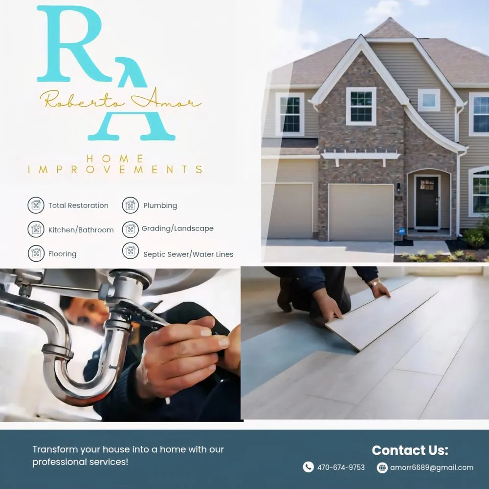 Professional outdoor landscaping with custom design across Atlanta, GA - Roberto Amor Home Improvements