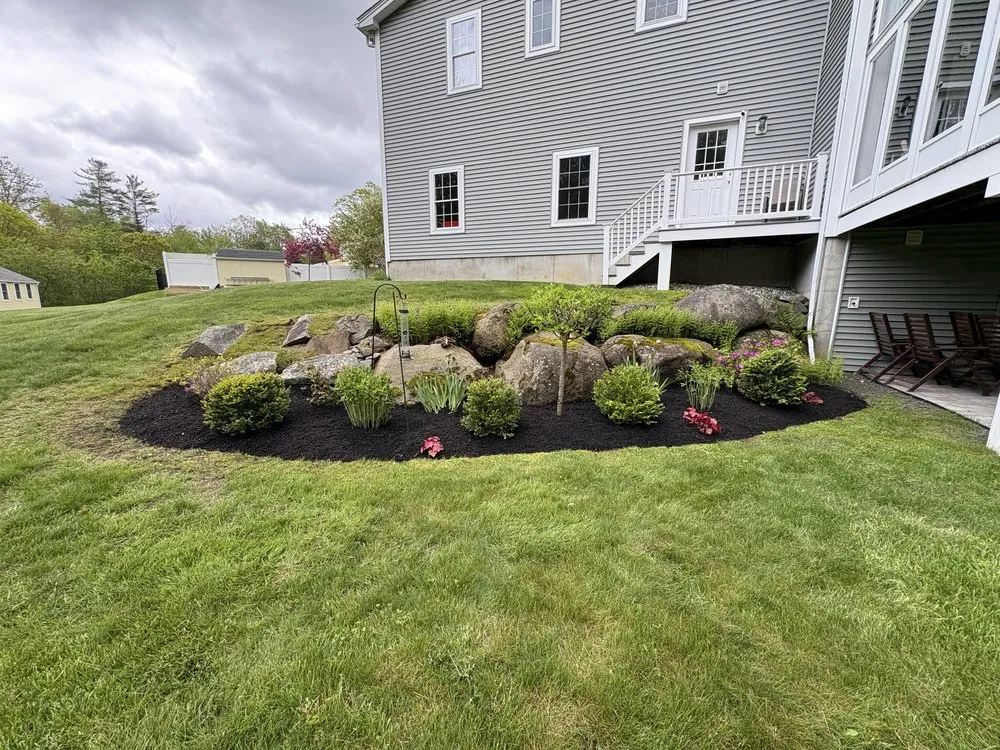 Expert landscape design for homes in York, ME by Robertos Landscaping and Construction