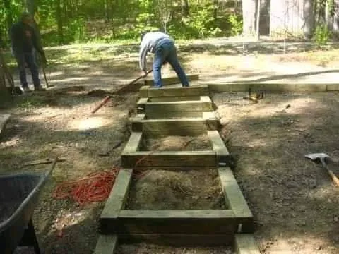 Local landscape installation in Frenchburg, KY by Roberts & Friends Landscaping