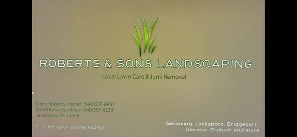 Roberts And Sons Landscaping