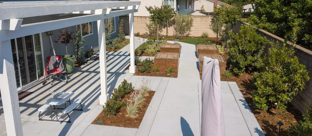 Top-rated landscape installation with custom design in Whittier, CA by Robert's Complete Care