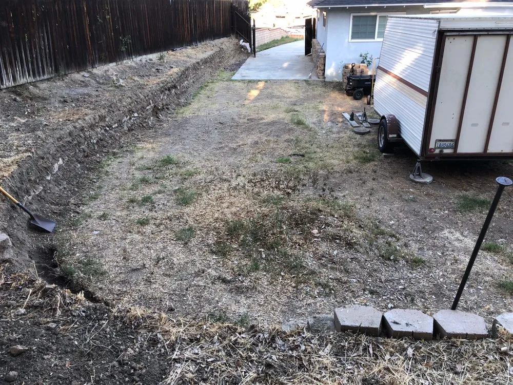 Custom garden landscaping with custom design across Lake Elsinore, CA - Robert's Custom Landscape